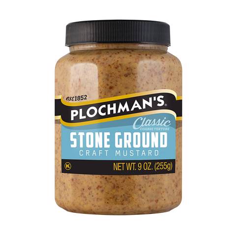 Plochman Stone Ground Mustard 255 Gram