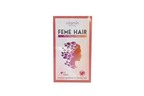 Feme Hair 60 Capsules -1x1ea - Phoeniqia Pharmacy 