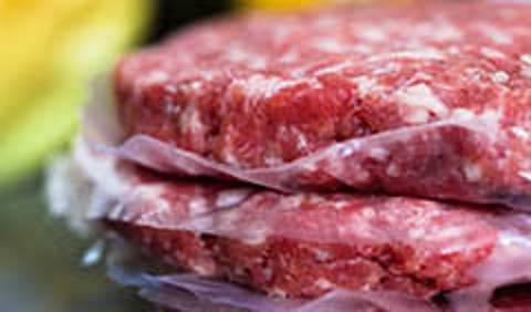 برغر عضوي لحم نيئ 120 جرام