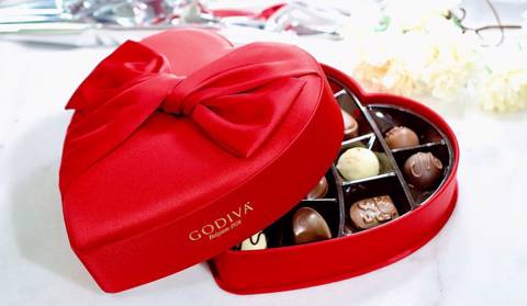 Luxury Heart Box - Ruban