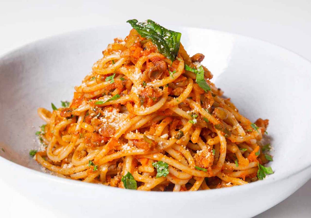 Vegan Spaghetti Bolognese