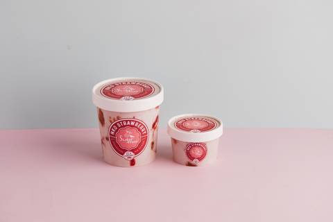 Vegan NKD Strawberry Ice Cream