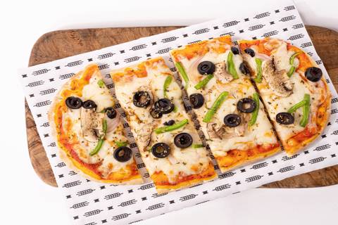 Vegetarian Pizza Flatbread