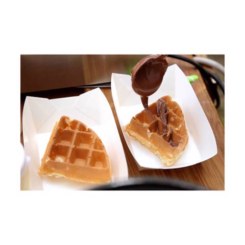 Mini Pancake & Waffle Station for 60 Persons