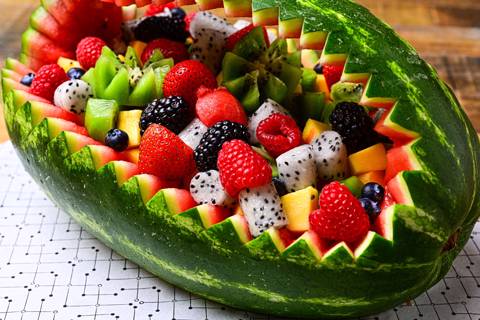 Watermelon Fruit Basket