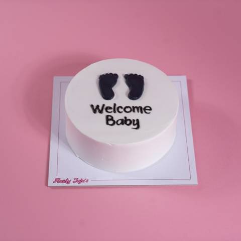 Welcome Baby Cake - Medium