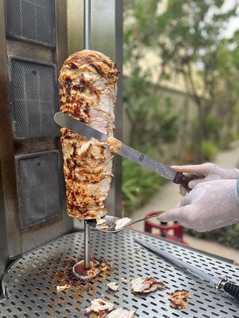 Chicken Shawarma Saj Station