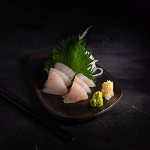 White Fish Sashimi Flower
