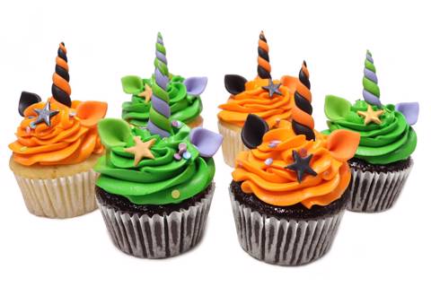 Witch Unicorn Cupcakes