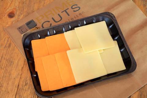 American Sliced White Cheddar Cheese