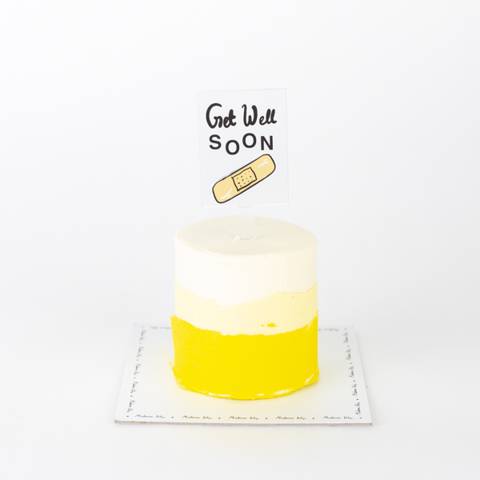 Yellow Lily Cake - Small