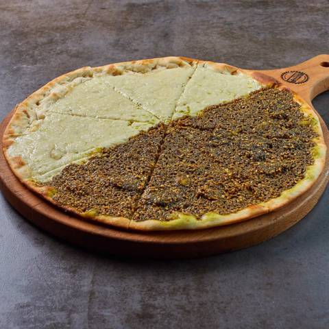 Zaatar & Cheese Manousha